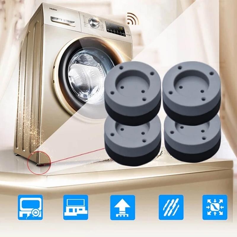 Rutschfeste und geräuschreduzierende Waschmaschinenfüße (2 STÜCKE)