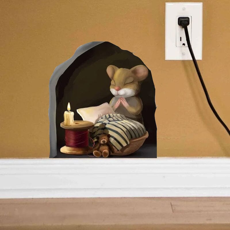 3D Maus Wandtattoo Aufkleber