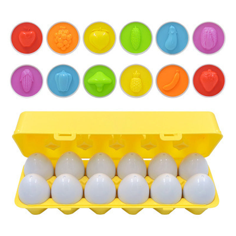 Lustiges passenden Eiern Kinderspielzeug
